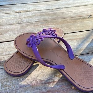 Diane von Furstenberg flip flop